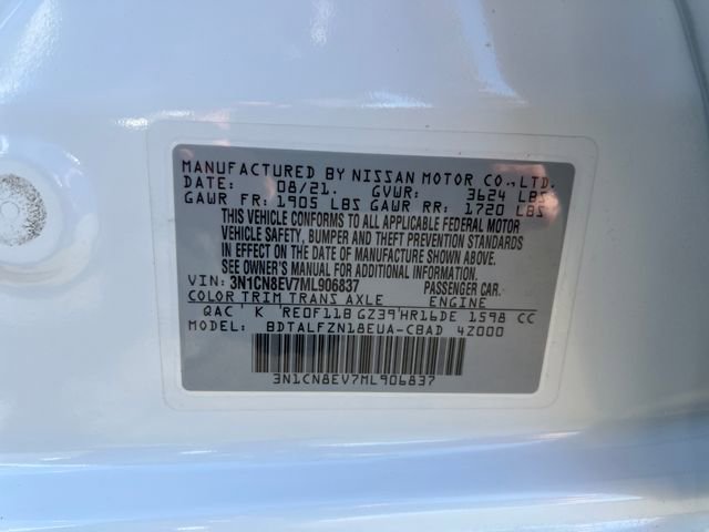 Used 2021 Nissan Versa SV FWD image 20