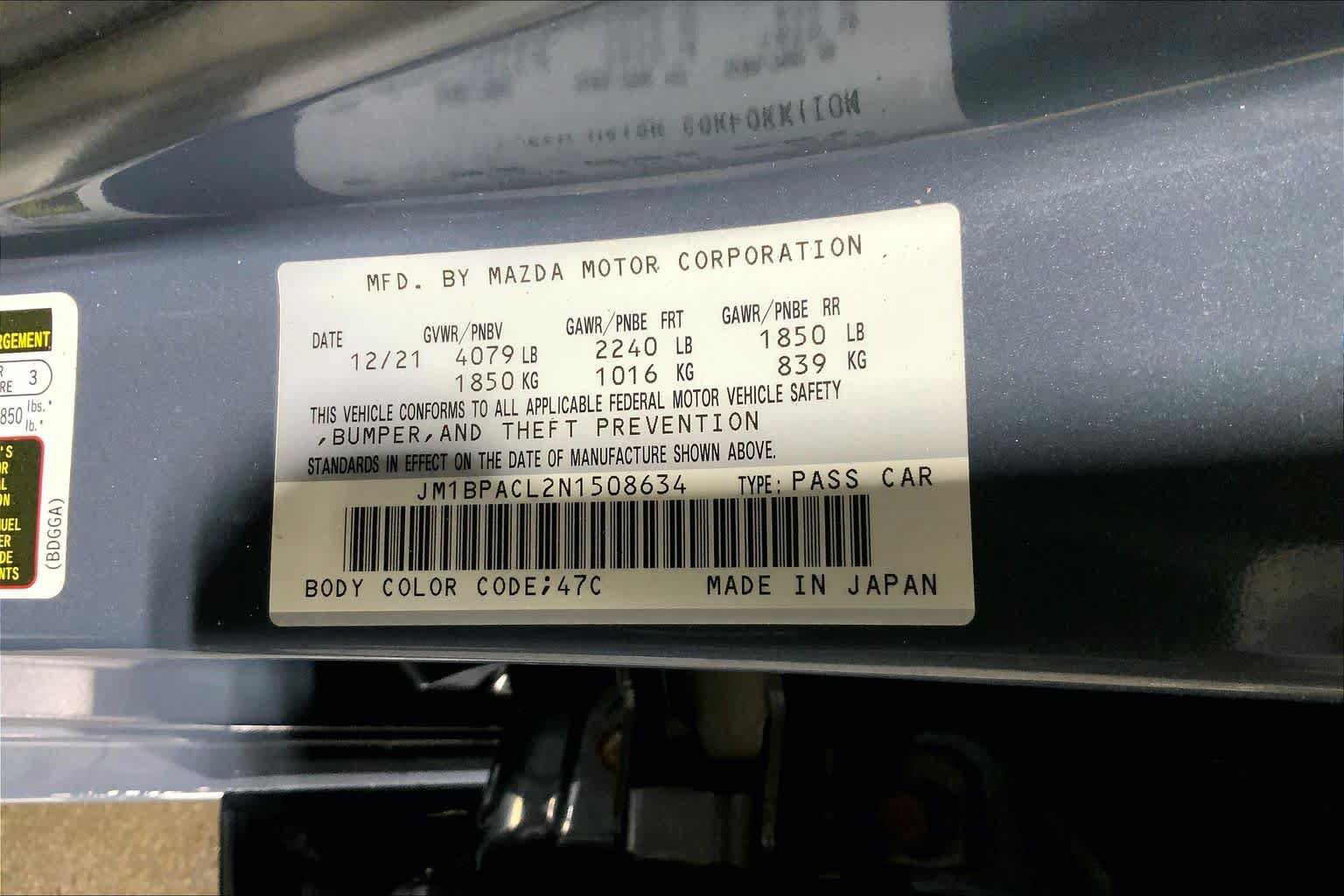 Used 2022 MAZDA MAZDA3 s FWD image 37