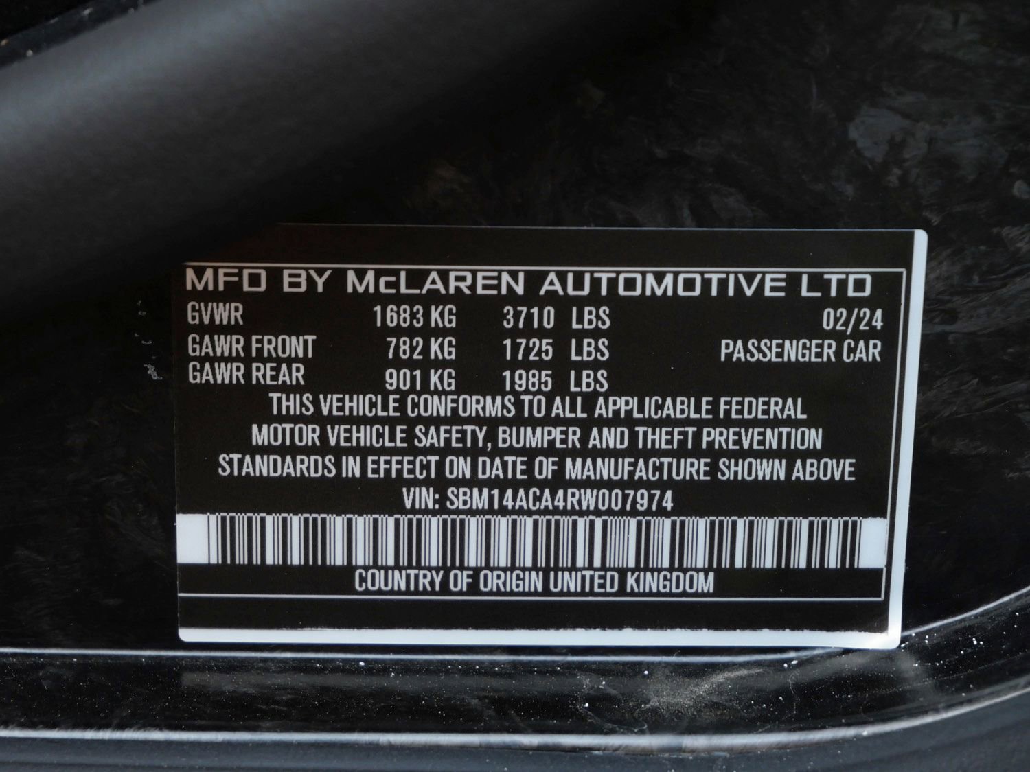 Used 2024 McLaren 750S RWD image 25