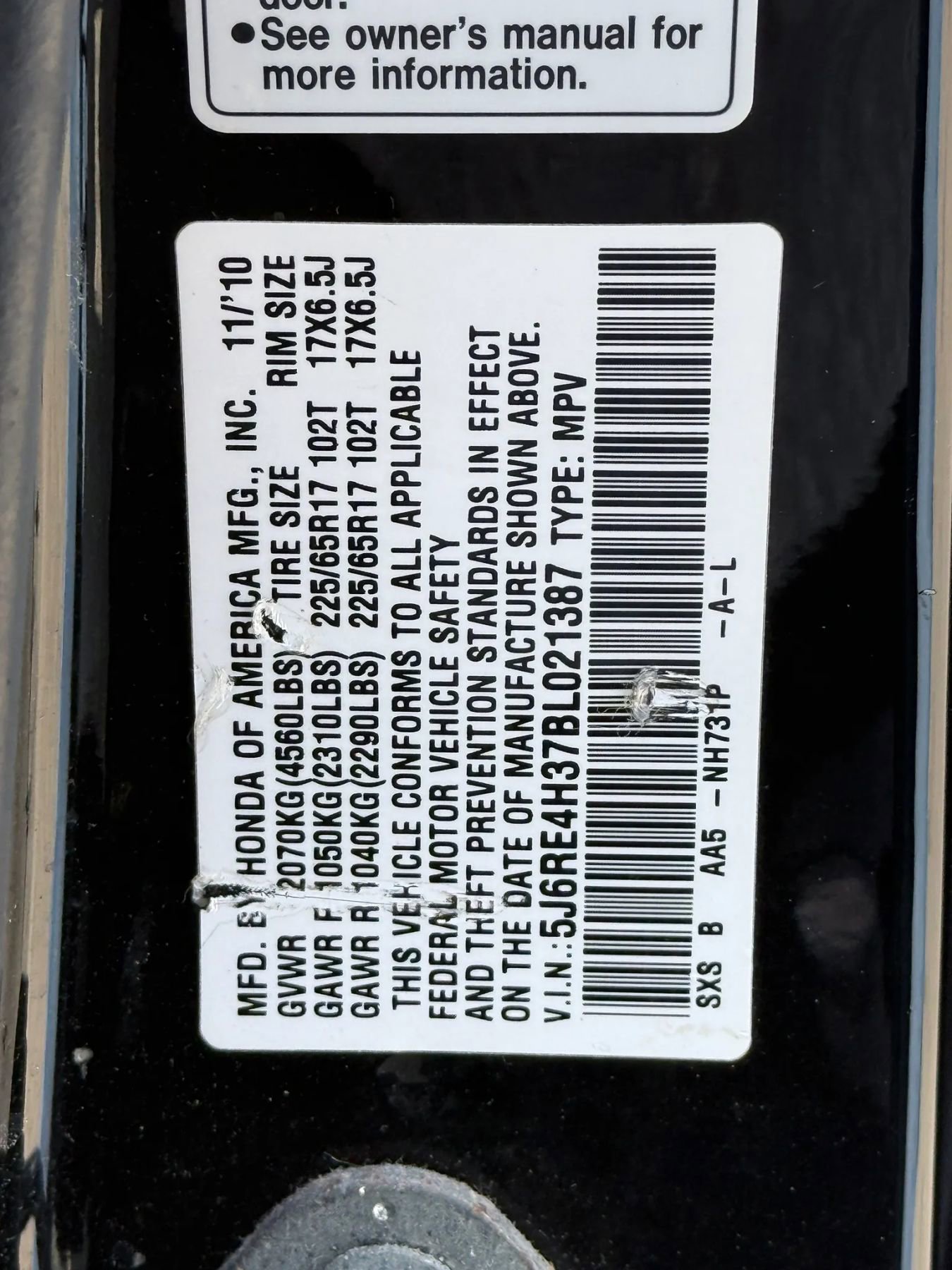 Used 2011 Honda CR-V LX image 30