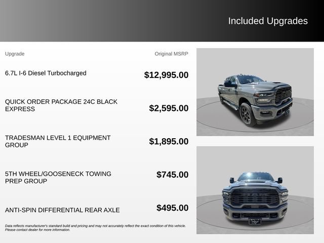 New 2026 RAM 2500 Tradesman AWD/4WD image 4