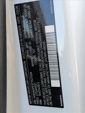 New 2026 Volvo XC90 T8 Plus w/ Protection Package AWD/4WD image 20