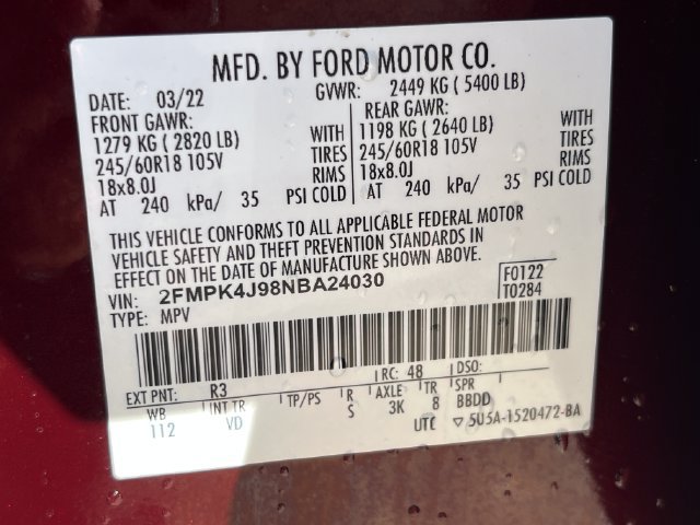 Used 2022 Ford Edge SEL w/ Convenience Package AWD/4WD image 39