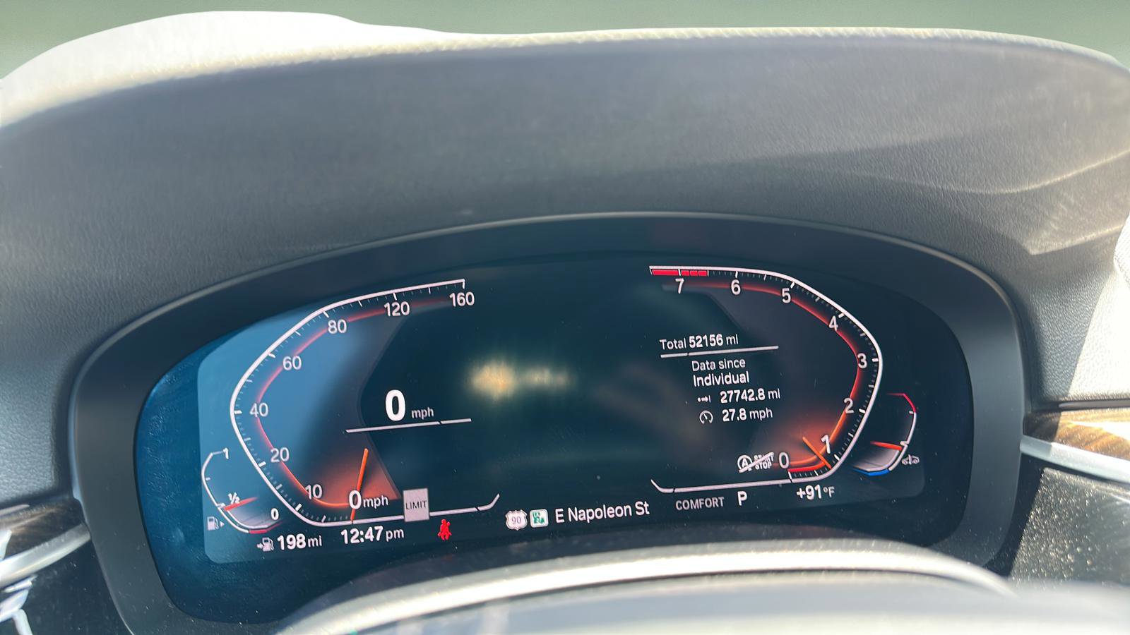 Used 2020 BMW 540i w/ Convenience Package RWD image 14