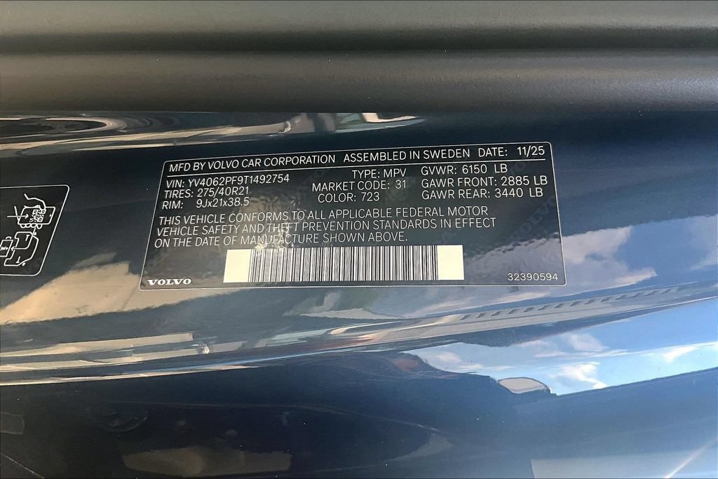 Certified 2026 Volvo XC90 B6 Ultra AWD/4WD image 47