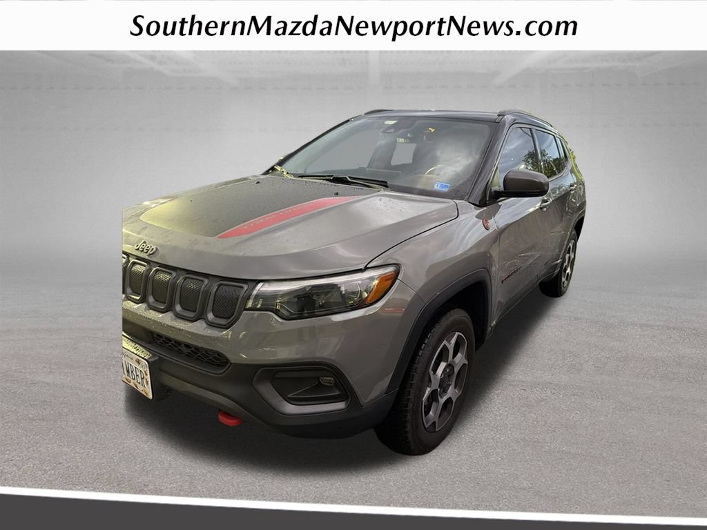 Used 2022 Jeep Compass Trailhawk w/ Trailhawk Elite Group AWD/4WD 360° Tour