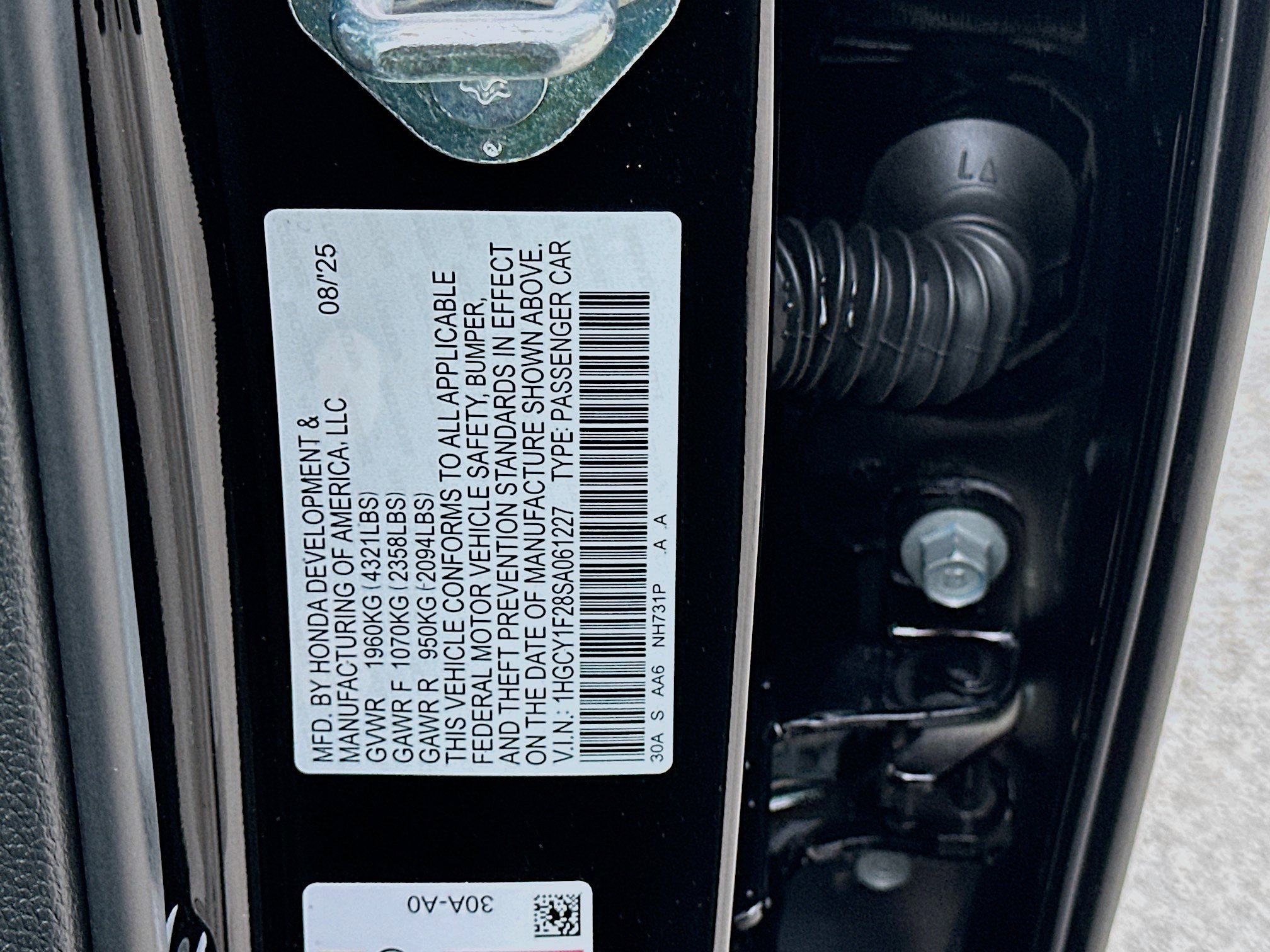 Certified 2025 Honda Accord LX image 24