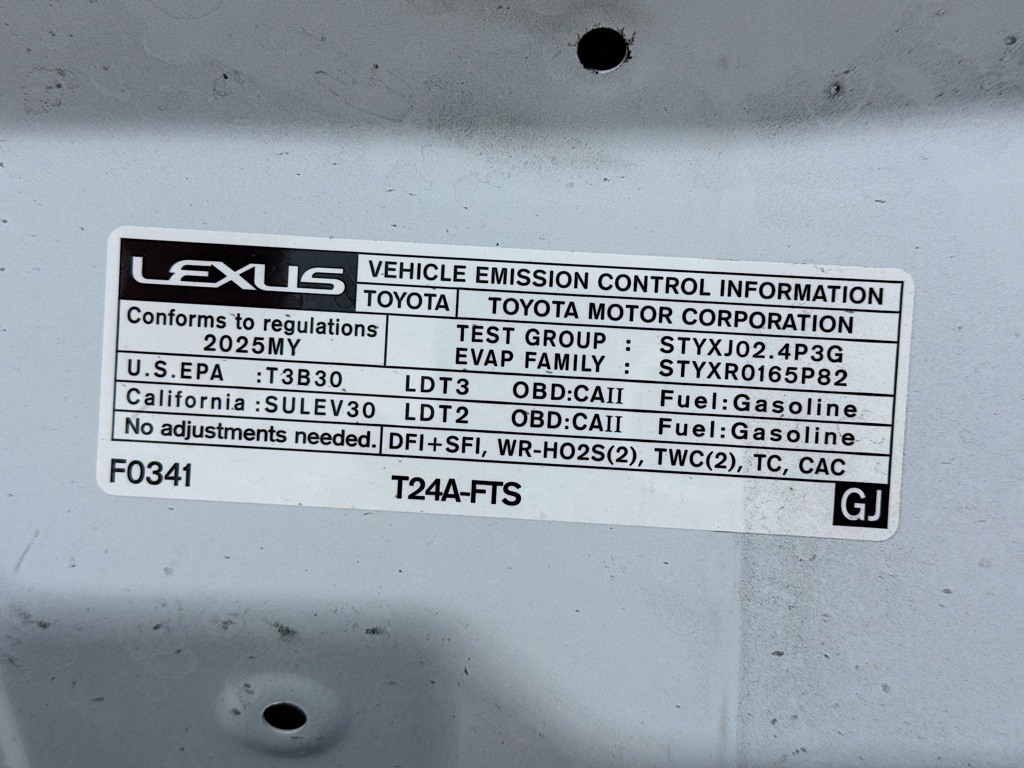 Used 2025 Lexus TX 350 FWD w/ Technology Package image 23