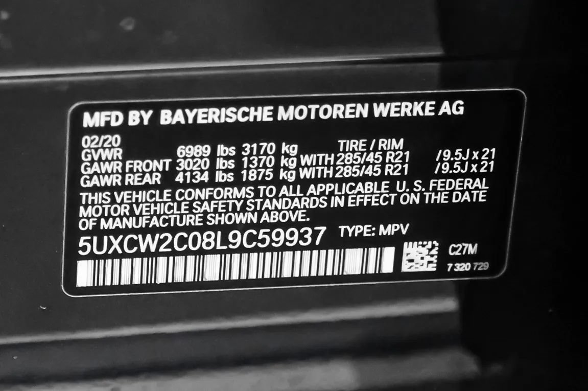 Used 2020 BMW X7 xDrive40i w/ Premium Package AWD/4WD image 66