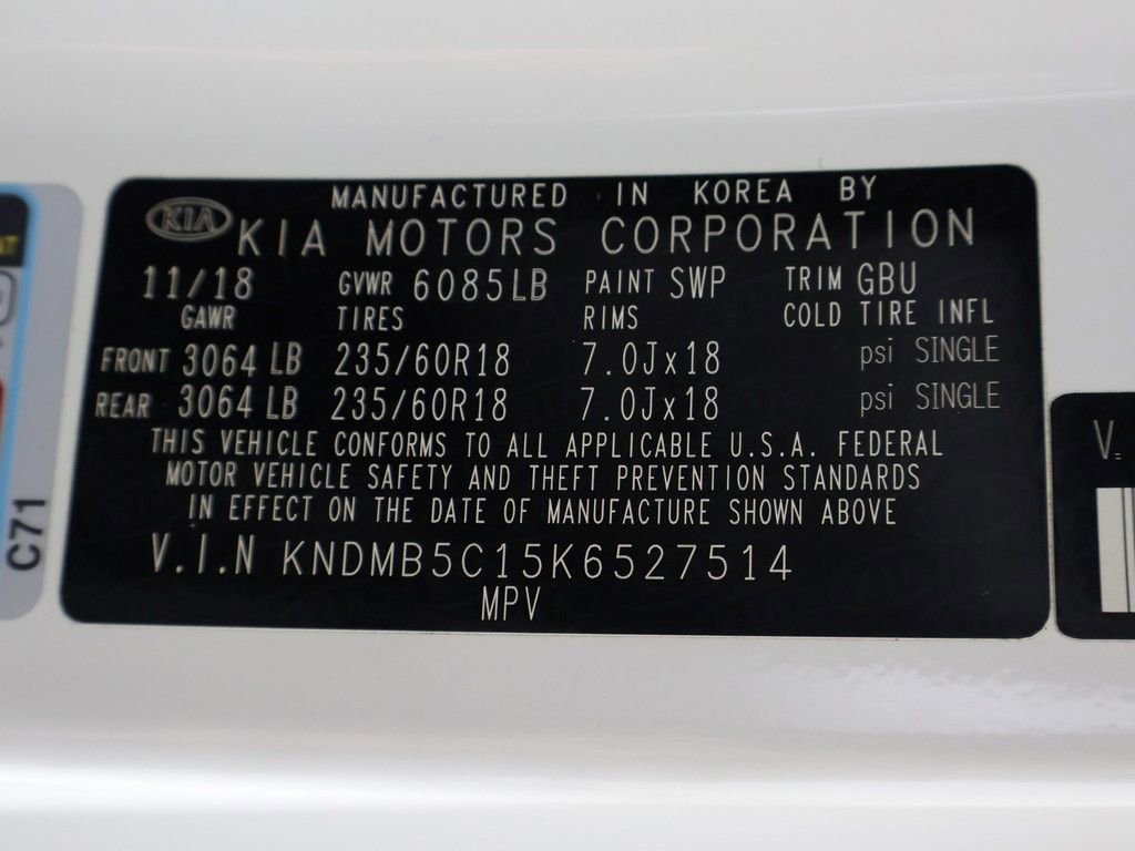 Used 2019 Kia Sedona EX FWD image 52