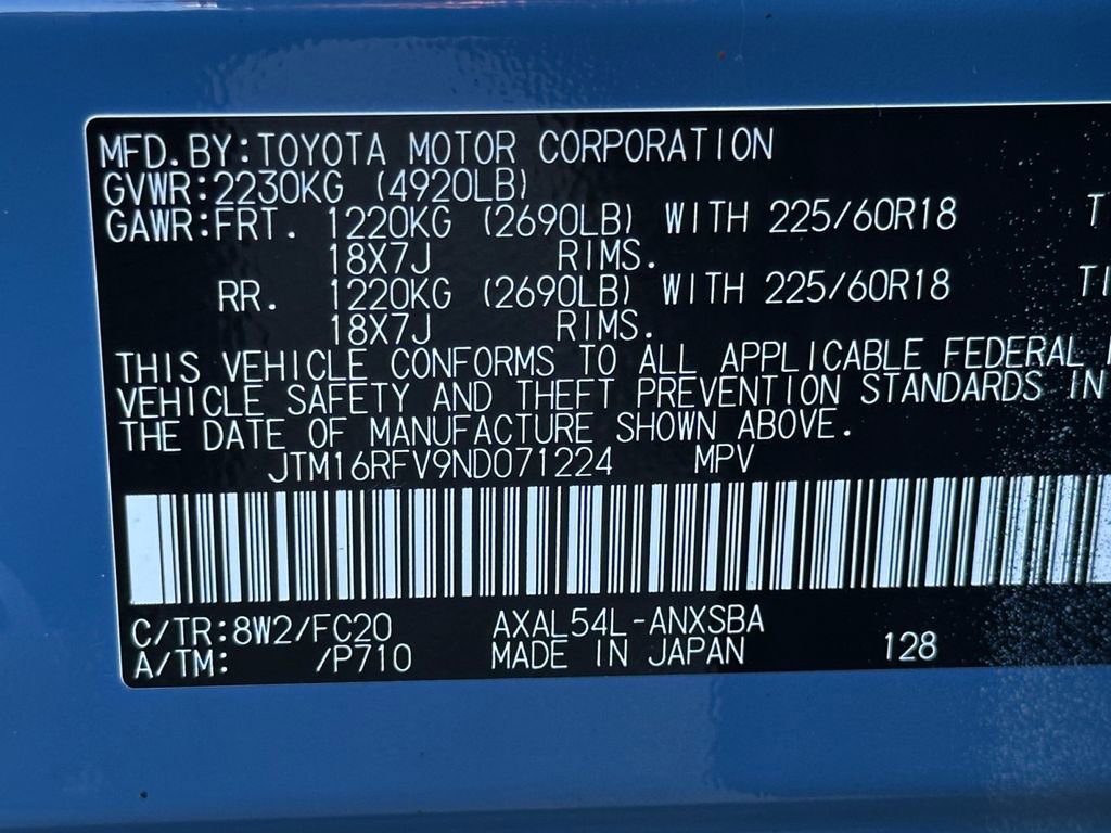 Used 2022 Toyota RAV4 SE w/ Convenience Package image 25