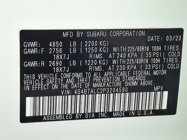 Used 2023 Subaru Outback Onyx Edition image 28