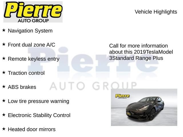 Used 2019 Tesla Model 3 Standard Range Plus RWD image 7