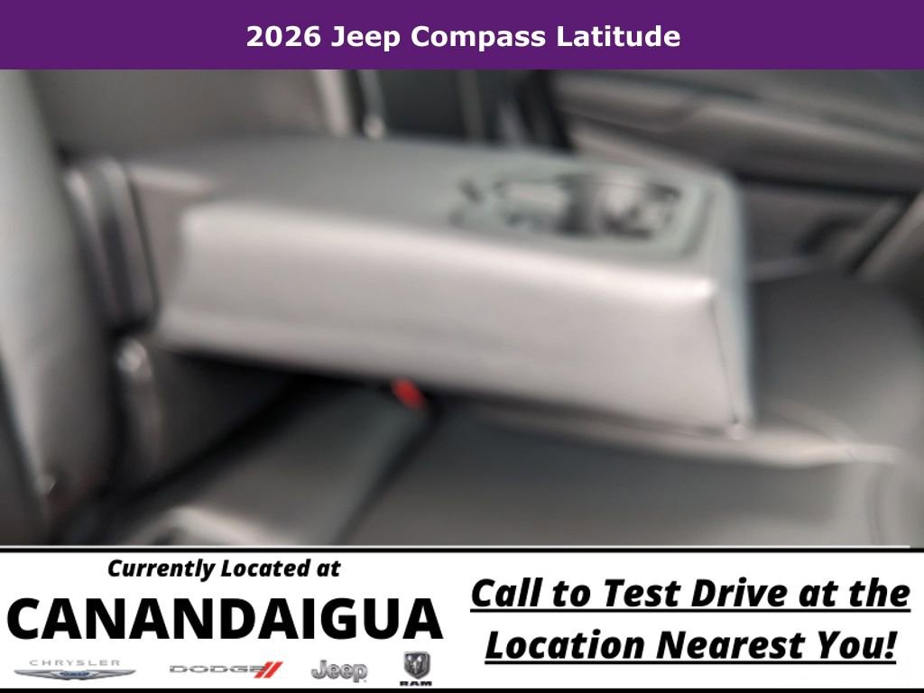 New 2026 Jeep Compass Latitude w/ Quick Order Package 29K image 25