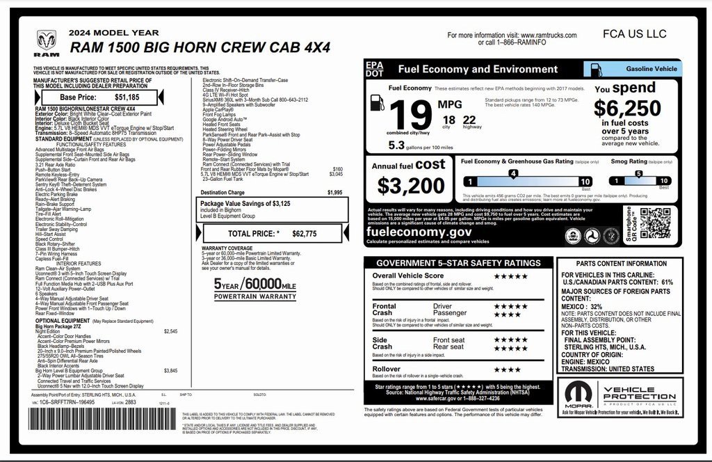 Used 2024 RAM 1500 Big Horn image 54