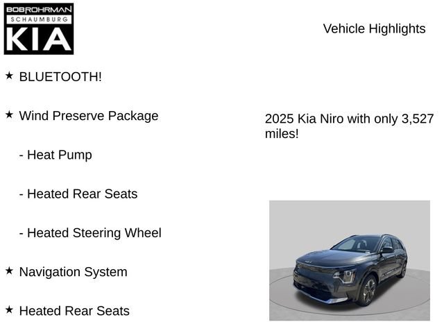 New 2025 Kia Niro Wind w/ Wind Preserve Package FWD image 7