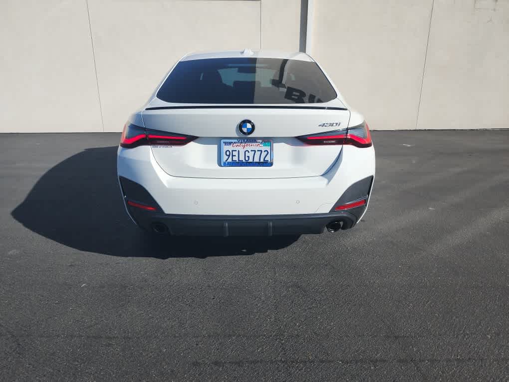 Used 2023 BMW 430i Gran Coupe w/ M Sport Package RWD image 6