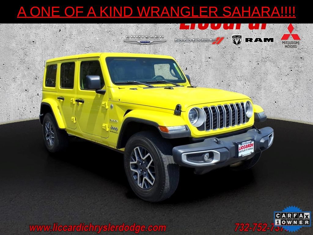 Used 2024 Jeep Wrangler Unlimited Sahara
