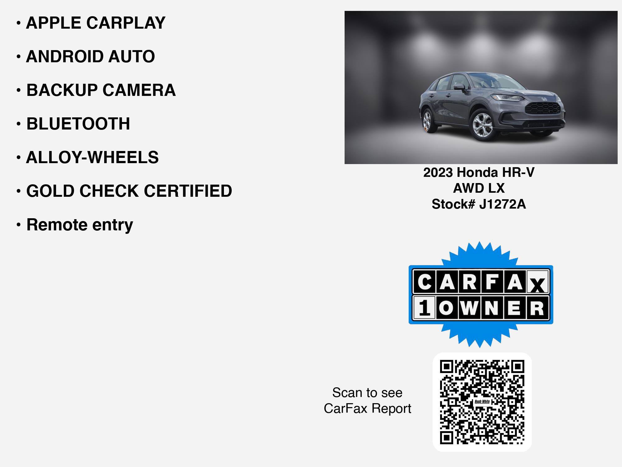 Used 2023 Honda HR-V LX image 7