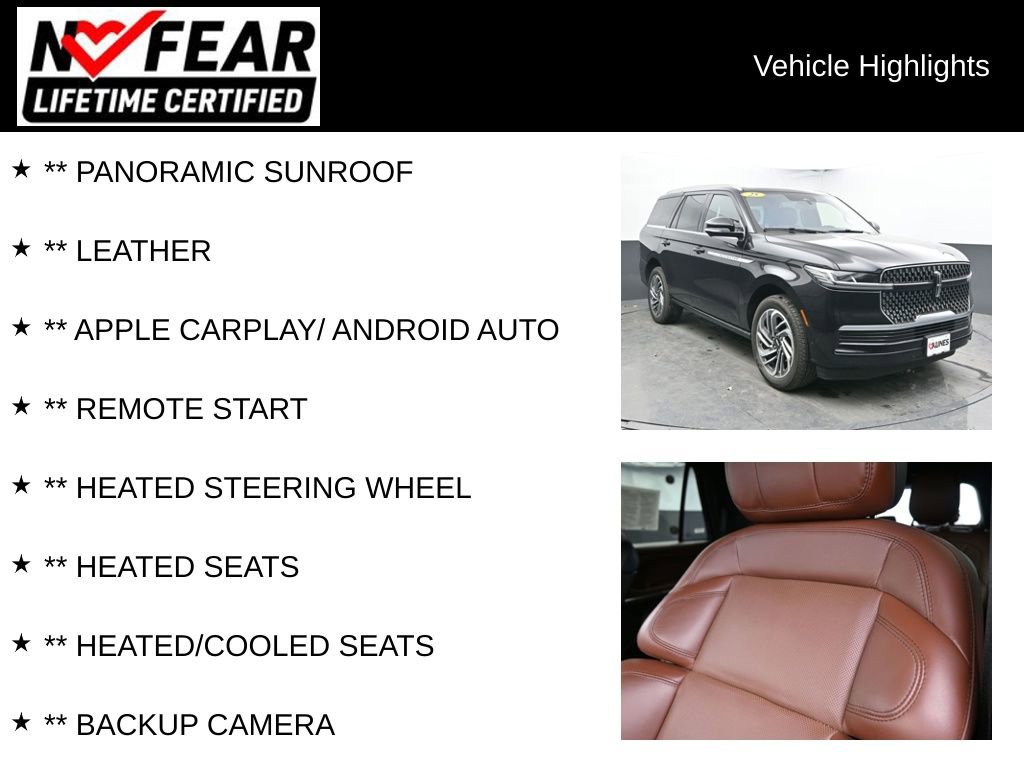 Used 2025 Lincoln Navigator Reserve image 2