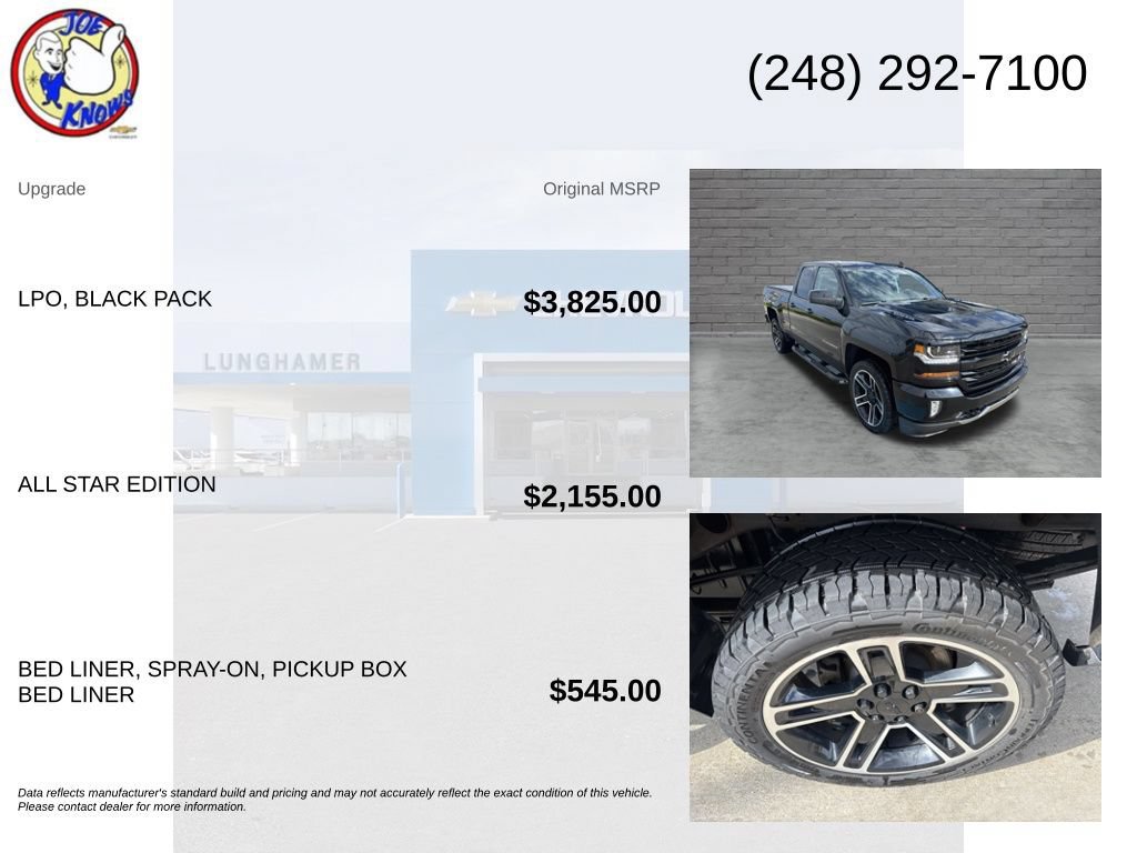 Used 2019 Chevrolet Silverado 1500 LT w/ LPO, Black Pack AWD/4WD image 5