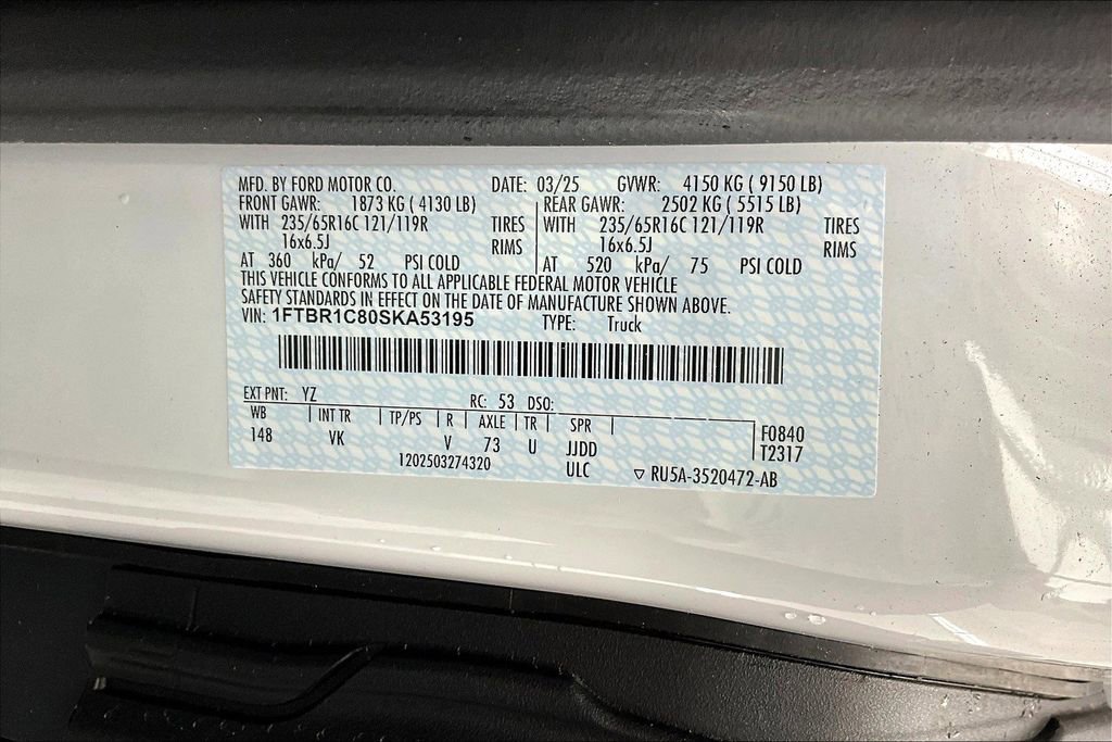 New 2025 Ford Transit 250 148 Medium Roof image 8