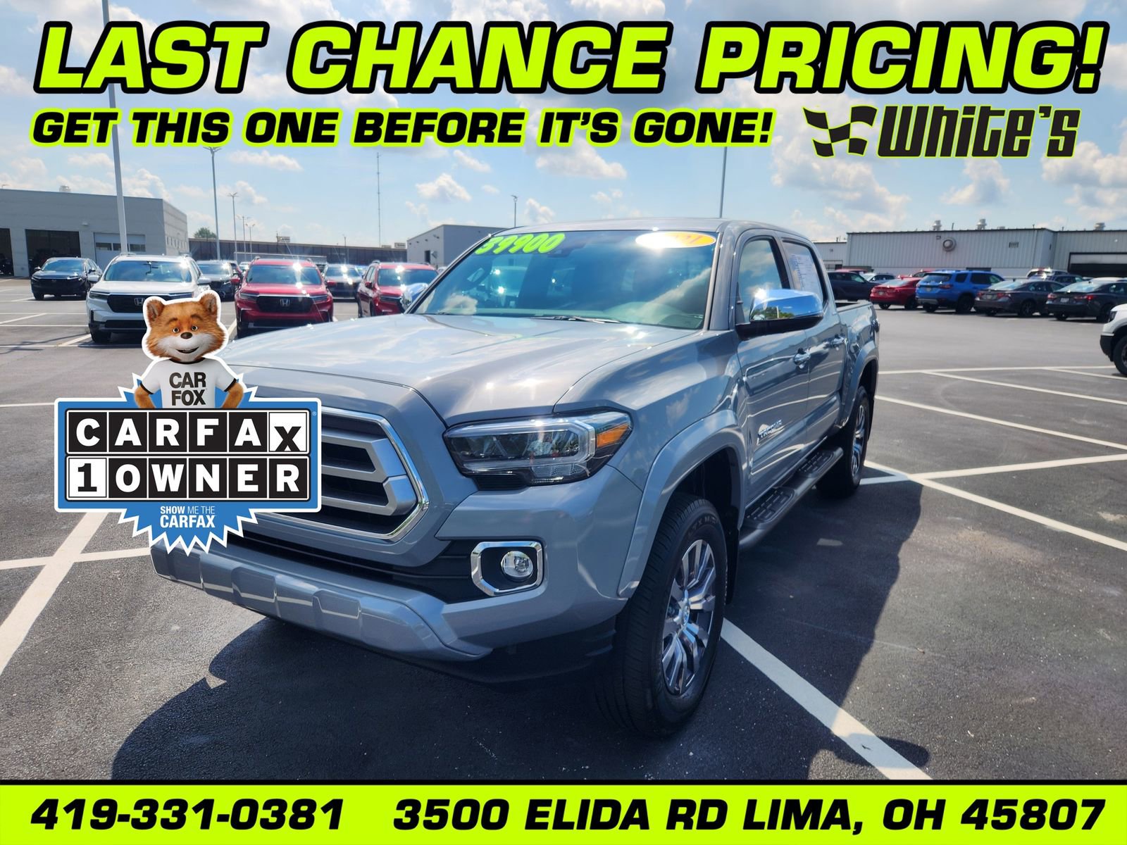 Used 2021 Toyota Tacoma Limited