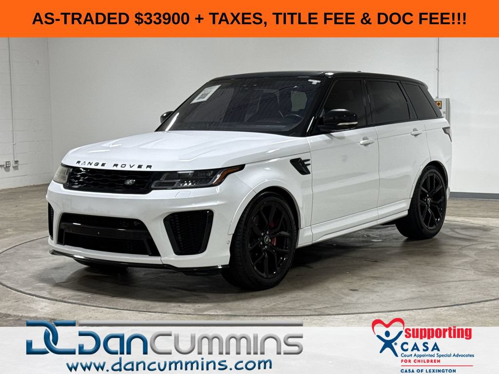 Used 2018 Land Rover Range Rover Sport SVR