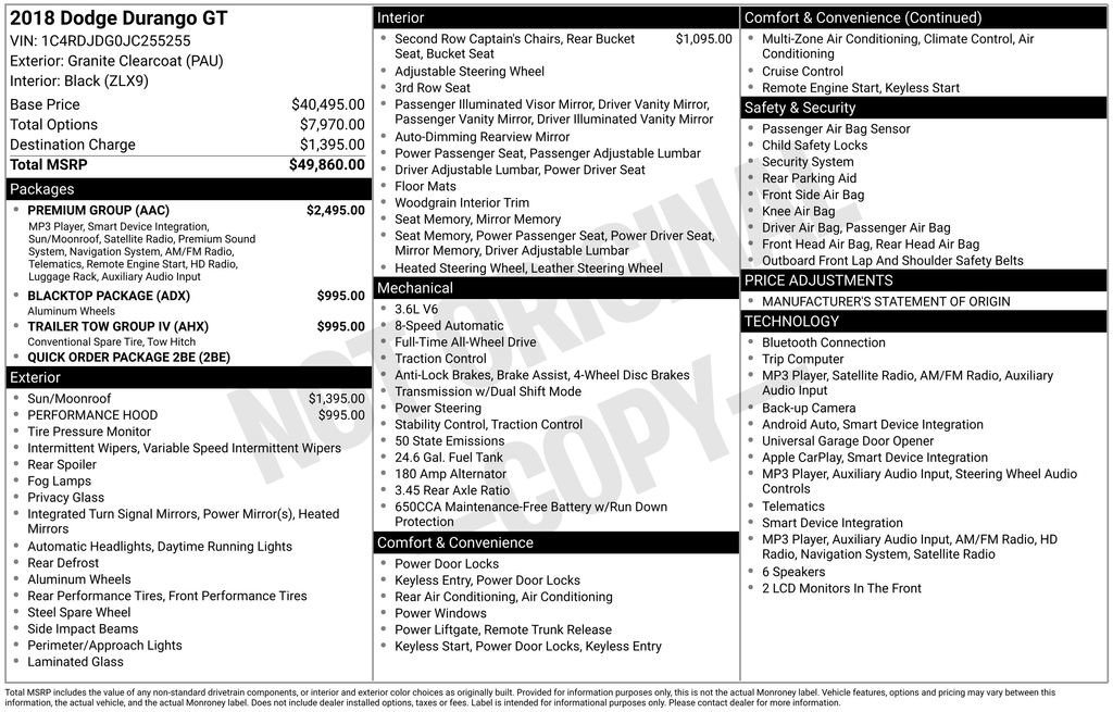 Used 2018 Dodge Durango GT w/ Premium Group image 4