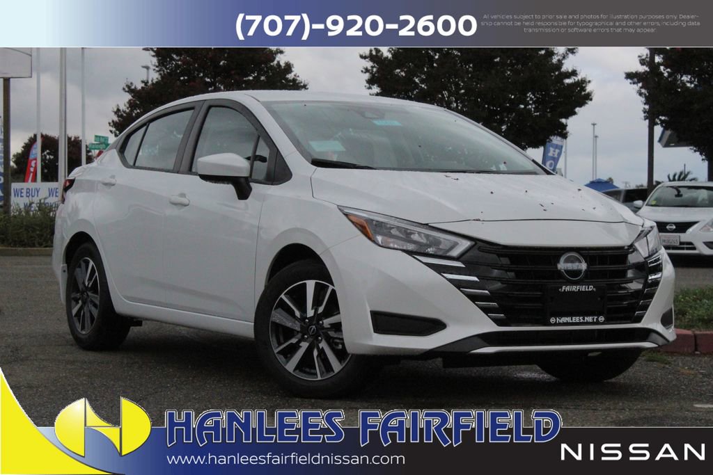 New 2025 Nissan Versa SV w/ Trunk Package
