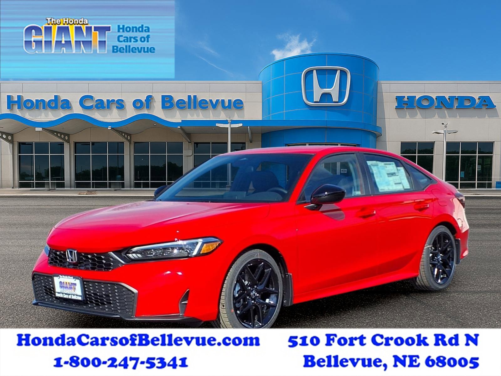 New 2026 Honda Civic Sport image 1