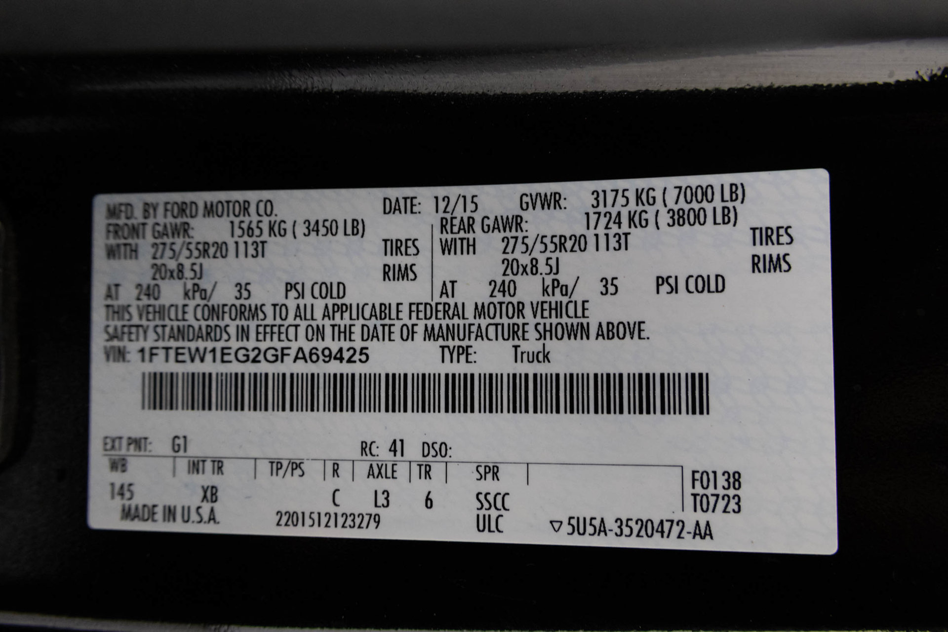 Used 2016 Ford F150 XLT w/ Equipment Group 302A Luxury AWD/4WD image 49