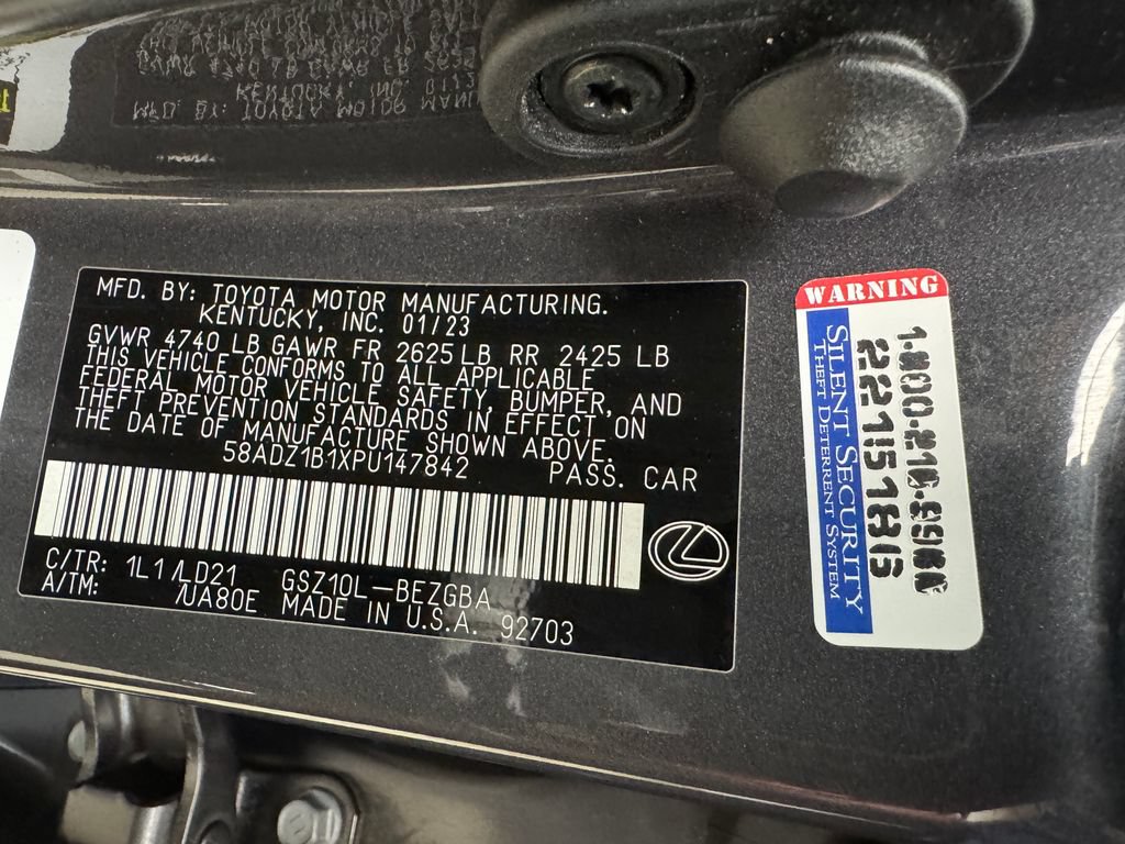 Used 2023 Lexus ES 350 w/ Premium Package FWD image 29
