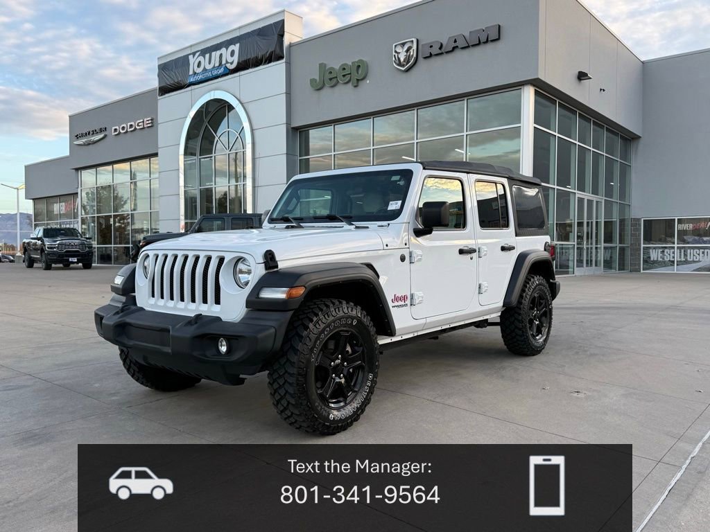 Used 2022 Jeep Wrangler Unlimited Sport S