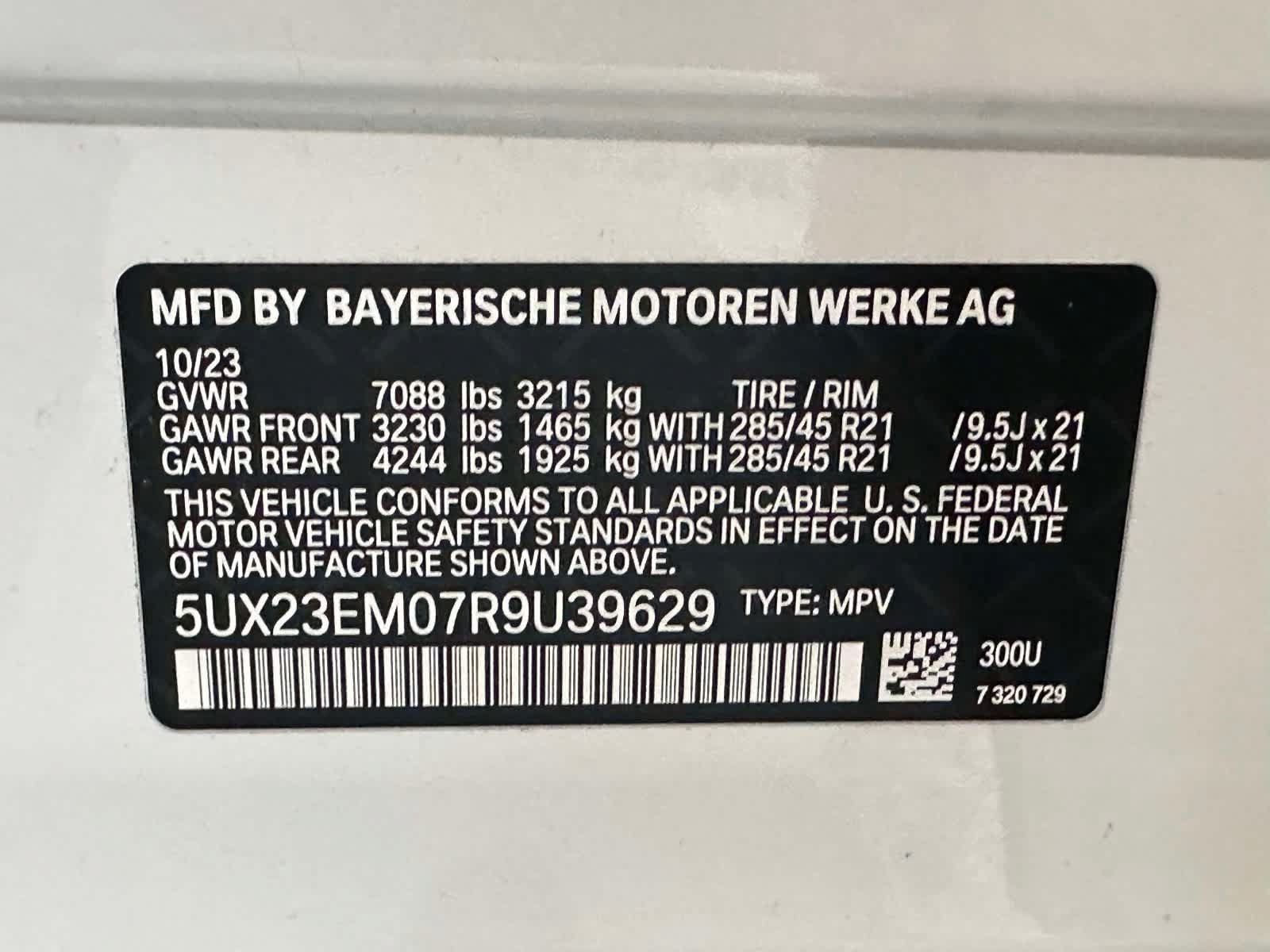 Used 2024 BMW X7 xDrive40i w/ Executive Package AWD/4WD image 38