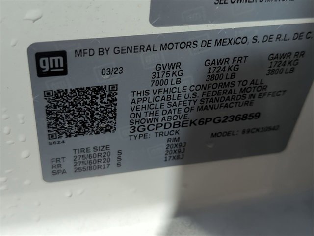 Certified 2023 Chevrolet Silverado 1500 Custom w/ LPO, Dark Essentials Package image 33