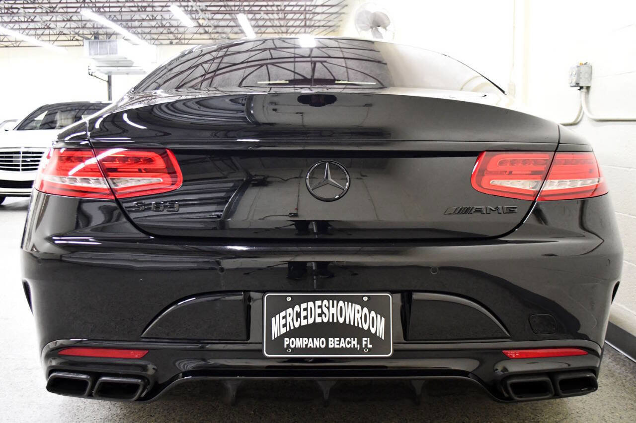 Used 2015 Mercedes-Benz S 63 AMG S 63 AMG AWD 4MATIC 2dr Coupe image 6