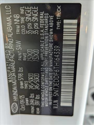 New 2026 Hyundai Santa Cruz Limited image 17