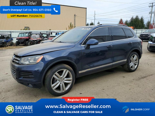Used 2013 Volkswagen Touareg Executive AWD/4WD image 1