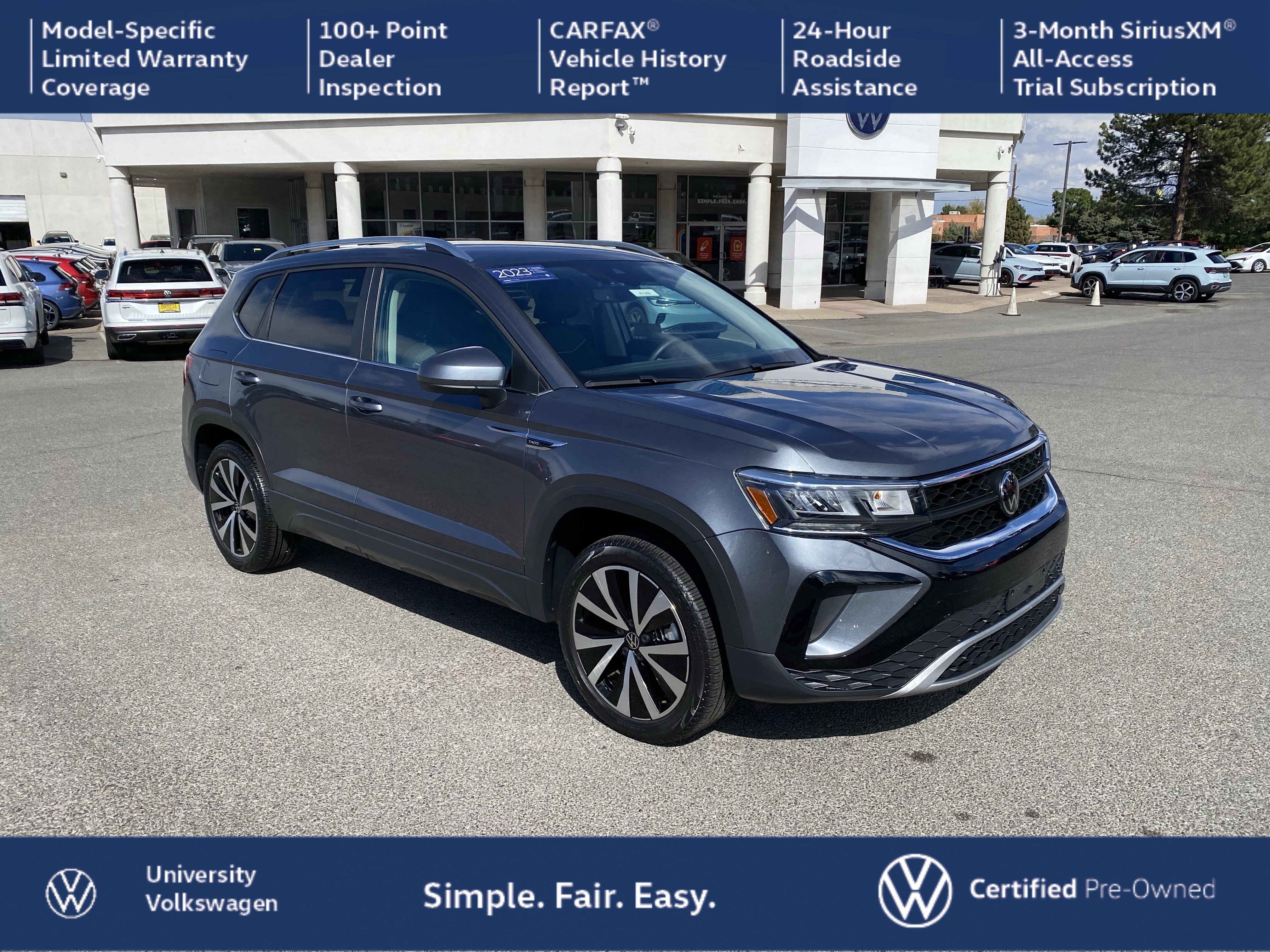 Certified 2023 Volkswagen Taos SE