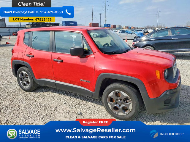 Used 2015 Jeep Renegade Sport w/ Power & Air Group FWD image 5