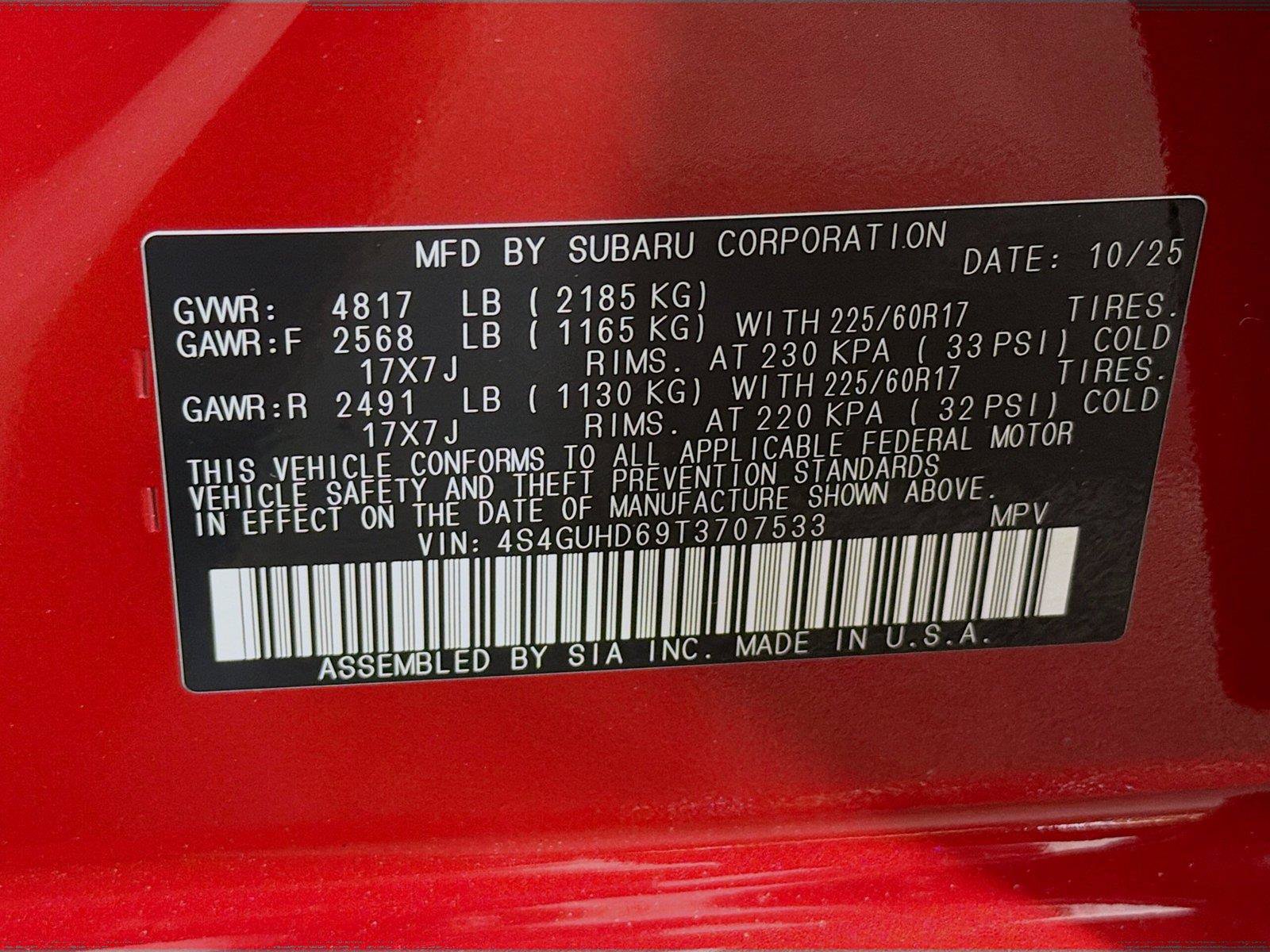 Used 2026 Subaru Crosstrek 2.5i Premium AWD/4WD image 38