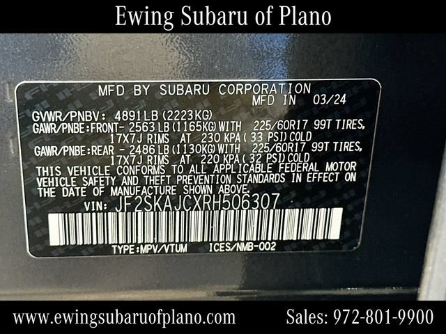 Used 2024 Subaru Forester Wilderness AWD/4WD image 34