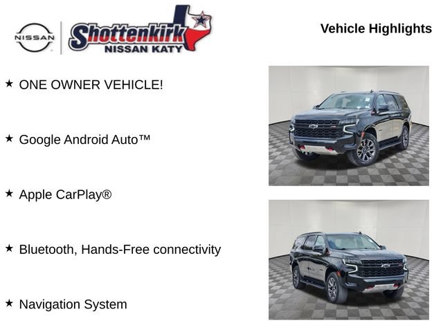 Used 2023 Chevrolet Tahoe Z71 w/ Luxury Package AWD/4WD image 6