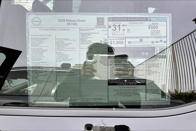 New 2026 Nissan Kicks SR w/ Cold Weather Package FWD image 13