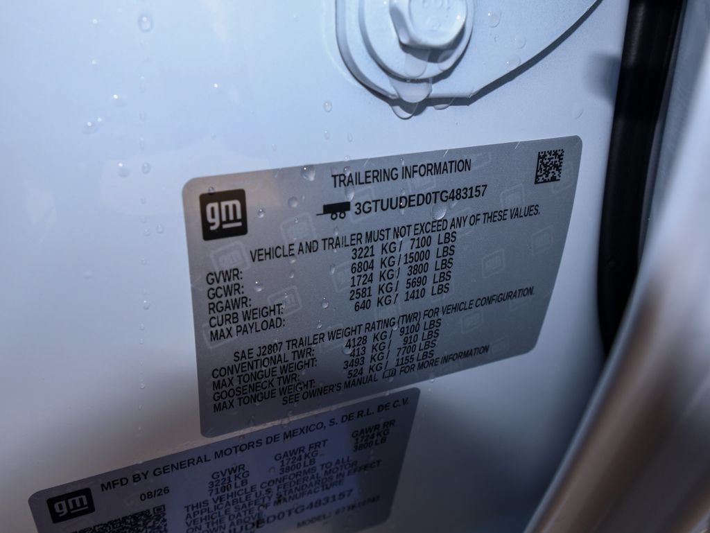 New 2026 GMC Sierra 1500 SLT w/ SLT Premium Plus Package AWD/4WD image 36