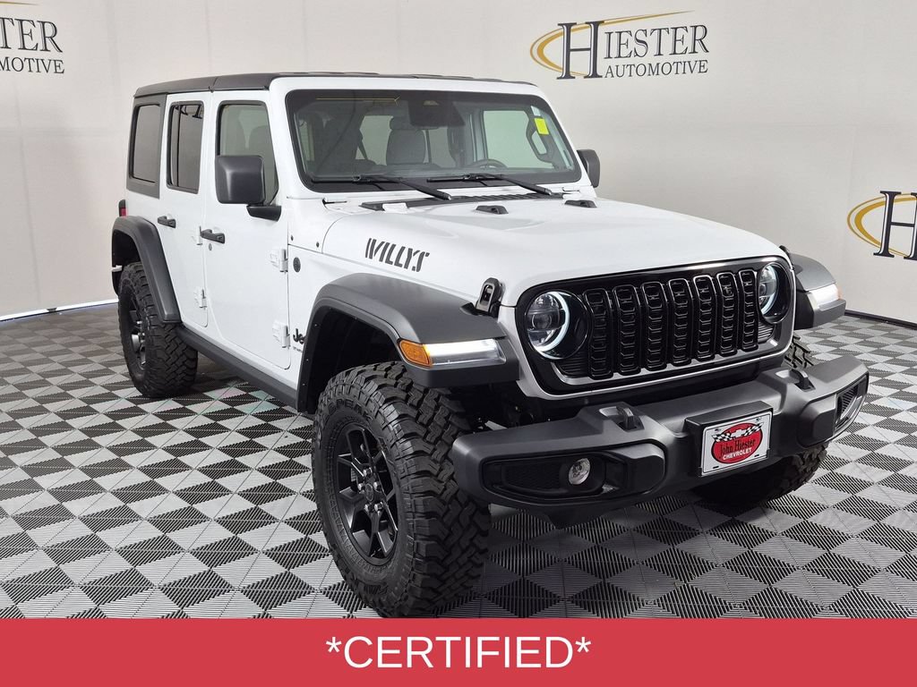 Used 2025 Jeep Wrangler Unlimited Sport AWD/4WD image 2