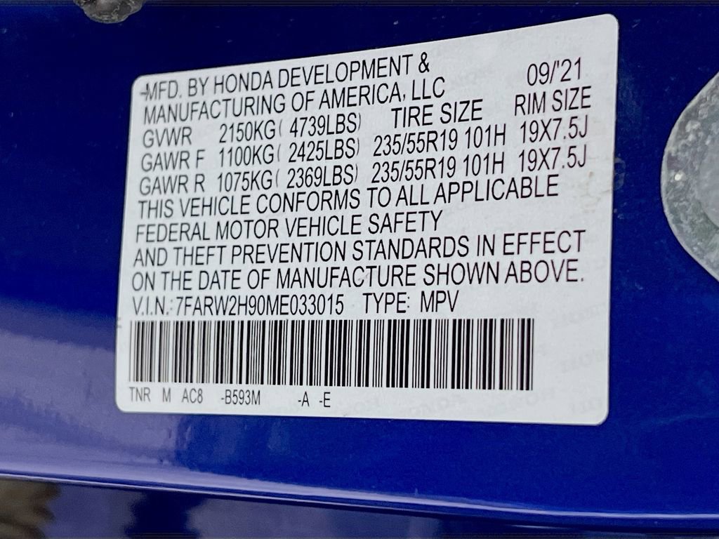 Used 2021 Honda CR-V Touring image 28