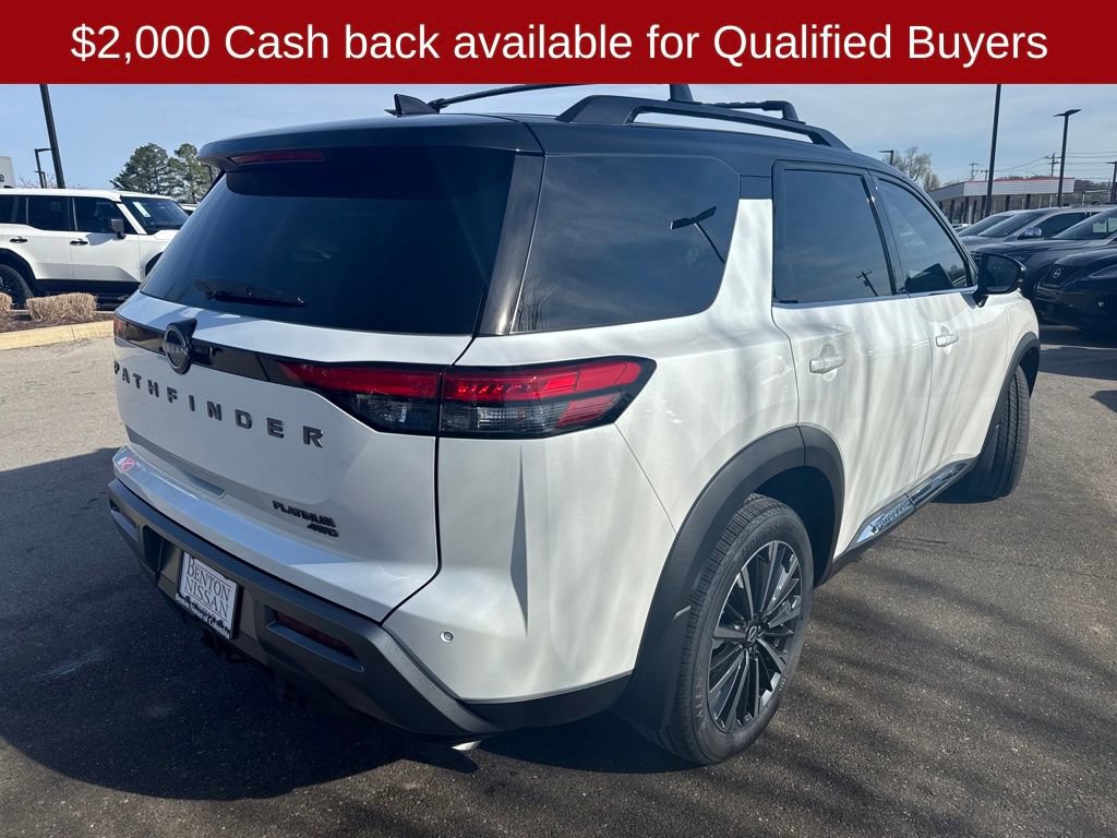New 2026 Nissan Pathfinder Platinum image 8
