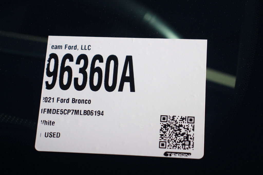 Certified 2021 Ford Bronco Wildtrak AWD/4WD image 26